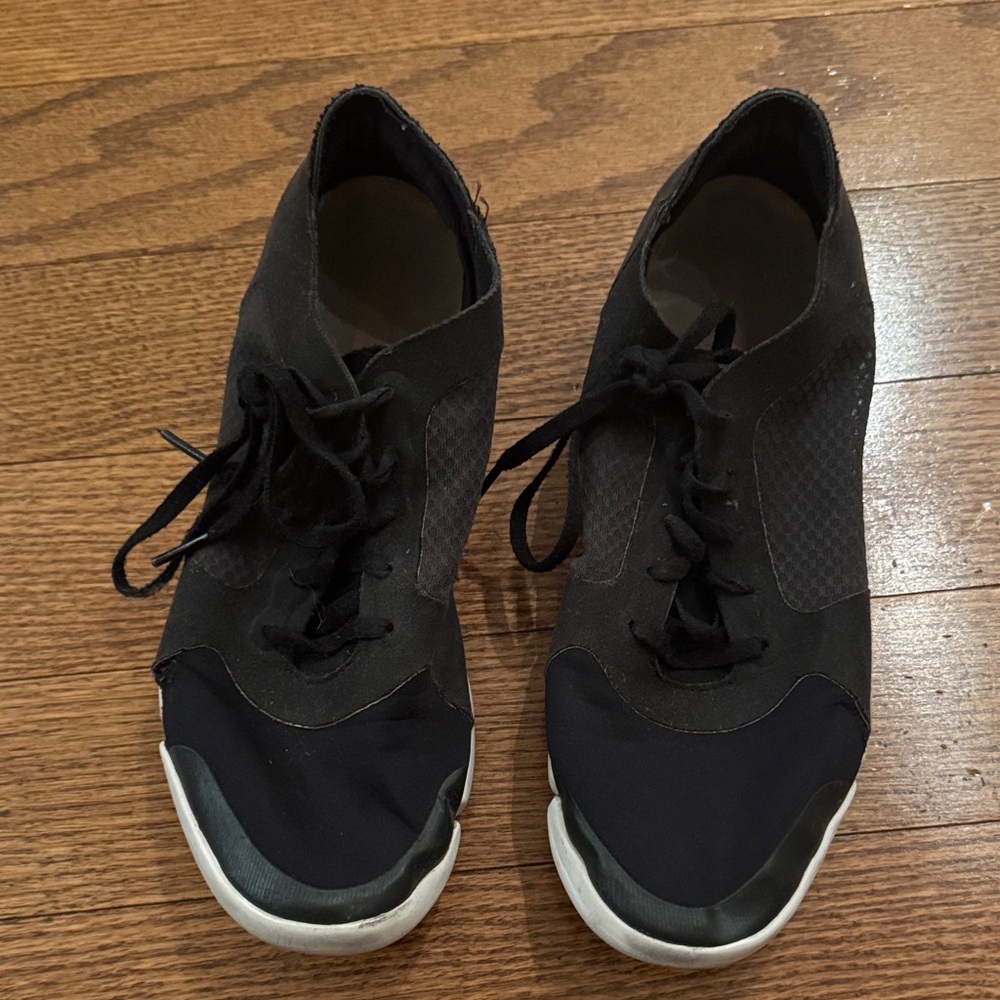 Adidas by Stella McCartney Black Lace-Up Sneakers